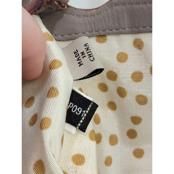 ALD Kate Spade Kent Flap‎ Chrissy Wristlet Taupe Leather Clutch Small Purse EUC - Picture 8 of 9